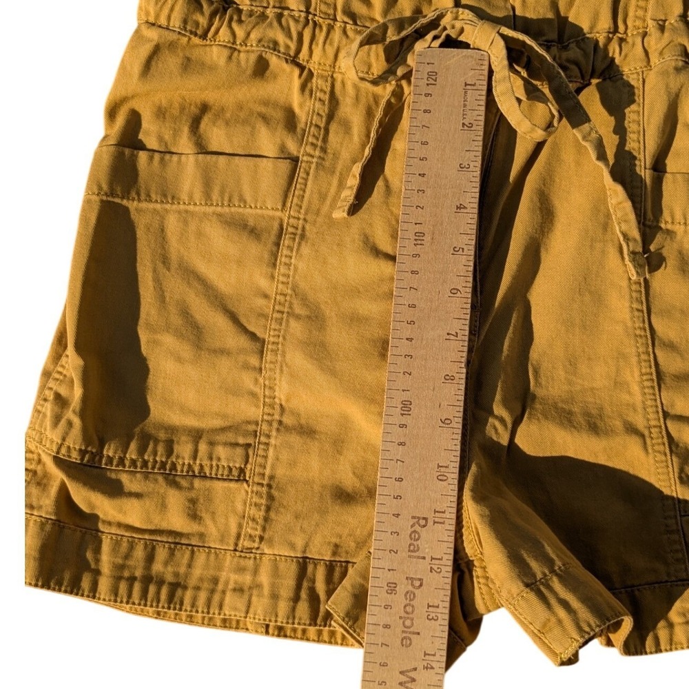 Old Navy Mustard Yellow Short-Sleeve Utility Romper - Picture 7 of 8